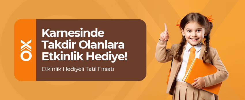 Karne Getiren Her Çocuğa Etkinlik Hediye!