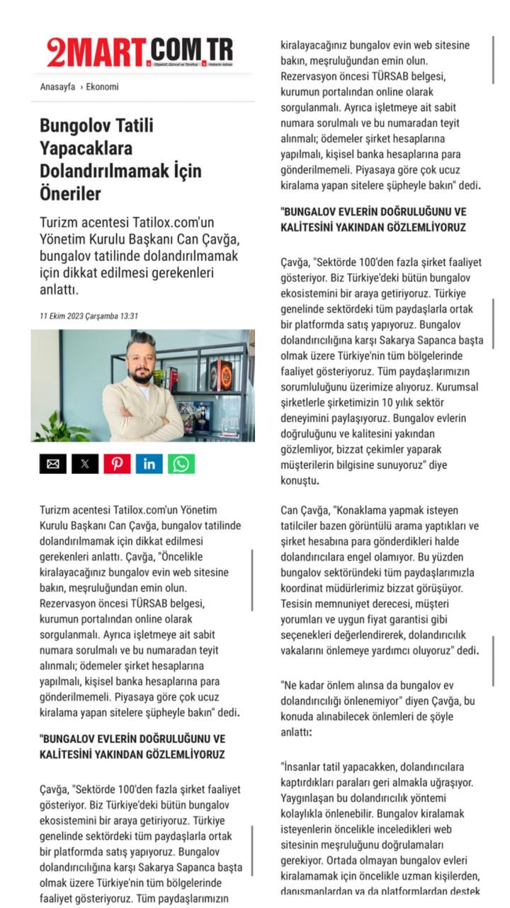 https://2mart.com.tr/service/amp/ekonomi/bungolov-tatili-yapacaklara-dolandirilmamak-icin-oneriler-18340.html?fbclid=PAZXh0bgNhZW0CMTEAAadk-4_0KSmuL_dD1QNx4cl8Bi6uuuH8Y3dESqGU-OGx0xKJYbH1EYhM3liskw_aem_1z384n4VcQe7Q71M0ZhKAA