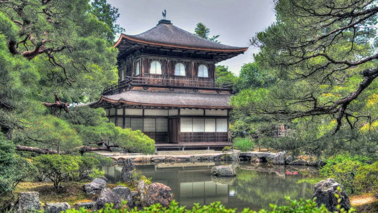 7. Ginkaku-ji (Gümüş Tapınak)