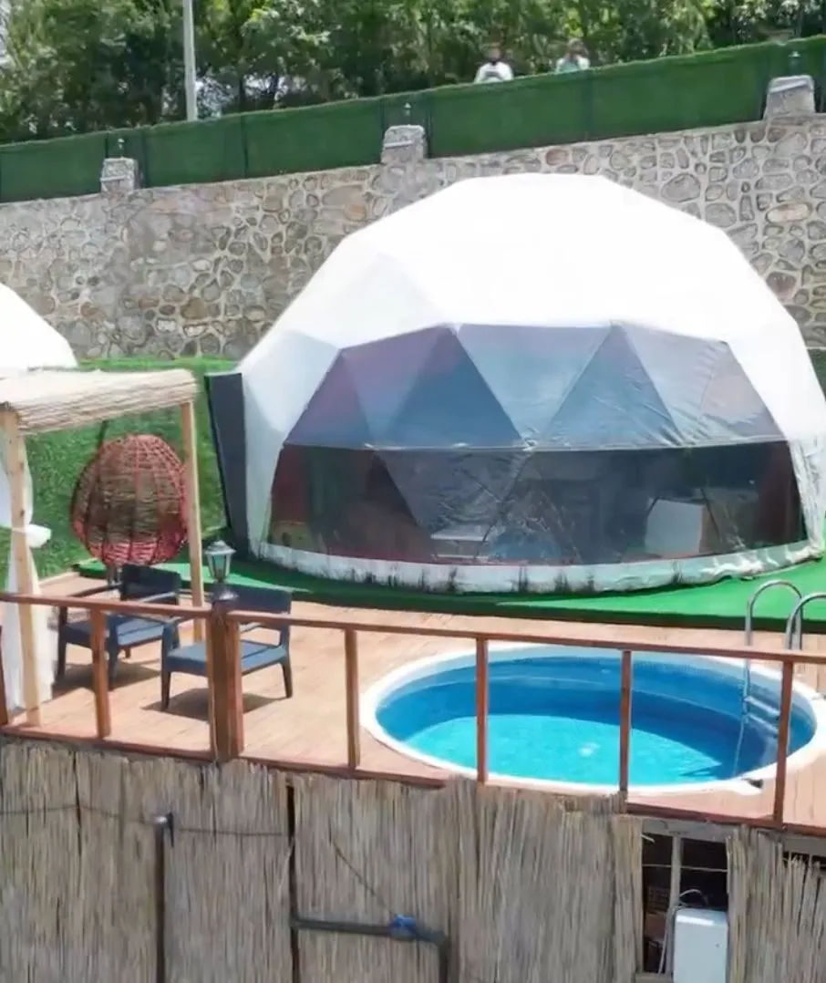 özel havuzlu glamping